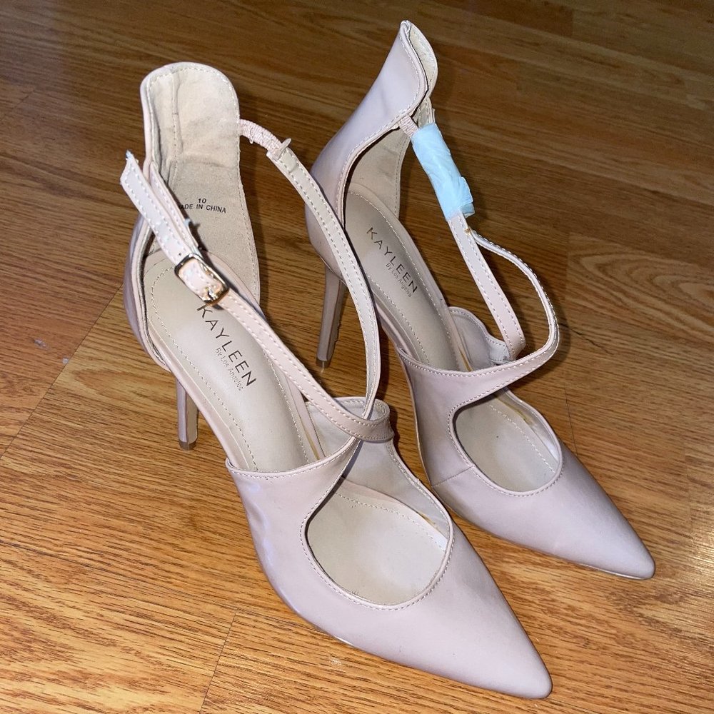 BEIGE KAYLEEN SIZE 10 HEEL!